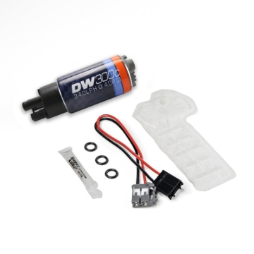 Picture of DeatschWerks 2016+ Infinity Q50 340lph Compact Fuel Pump w/o clips w/ 9-1061 install kit