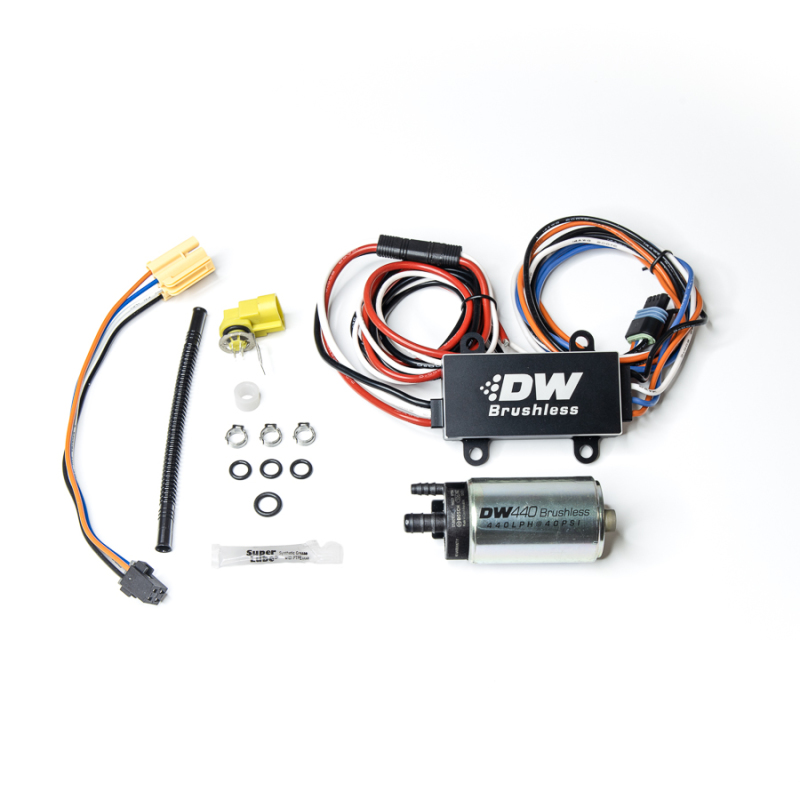 Picture of DeatschWerks DW DW440 Brushless Fuel Pumps - 9-442-C102-0902