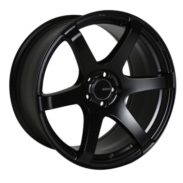 Picture of Enkei T6S 17x9 35mm Offset 5x114.3 Bolt Pattern 72.6 Bore Matte Black Wheel