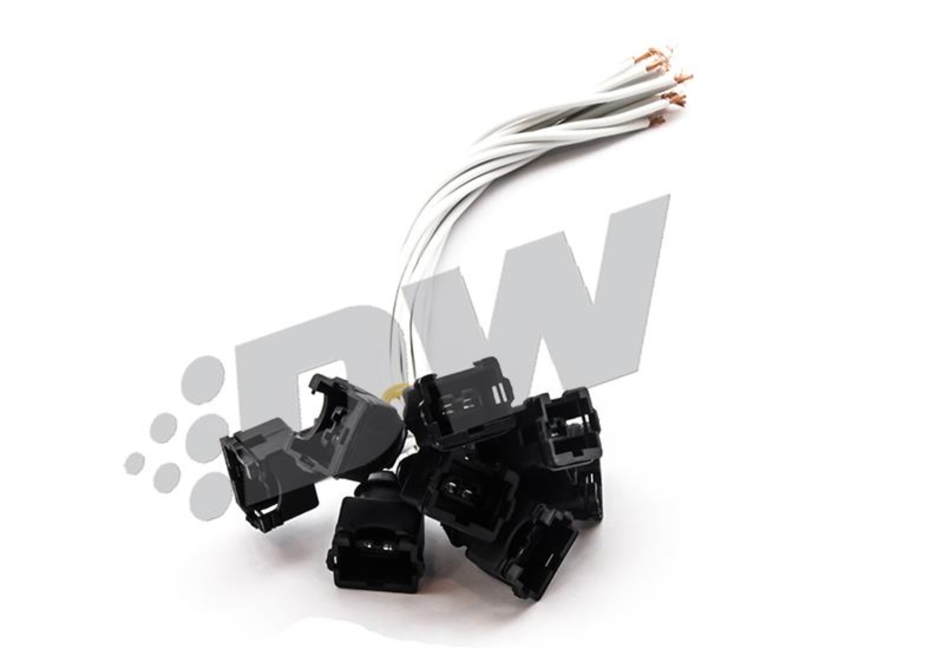 Picture of DeatschWerks DW 1200cc Injector Sets-8 Cyl Fuel Injector Sets - 16MX-21-1200-8