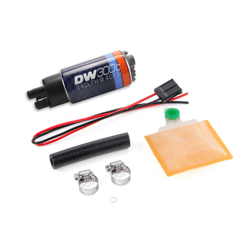 Picture of DeatschWerks DW DW300C Fuel Pumps w/Kits - 9-307-1000