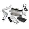 Picture of Banks Power 04-06 Jeep 4.0L Wrangler Monster Exhaust System - SS Single Exhaust w/ Black Tip