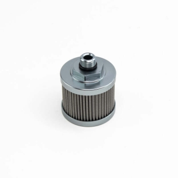 Picture of DeatschWerks Stainless Steel 6AN 100 Micron Universal Fuel Pump Pre-Filter