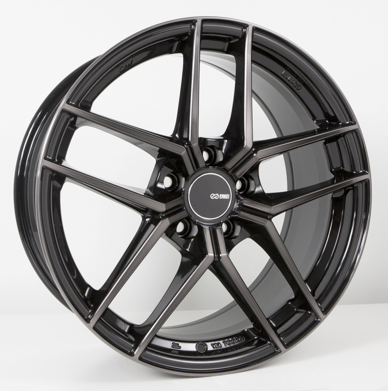 Picture of Enkei TY-5 18x8 5x108 40mm offset 72.6mm Bore Black Pearl