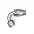 Picture of DeatschWerks 8AN Female Flare Swivel 120-degree Hose End - PTFE
