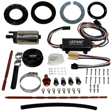 Picture of DeatschWerks Universal In-Tank Pump Mount w/ DW440 Brushless 415lph Fuel Pump & Controller