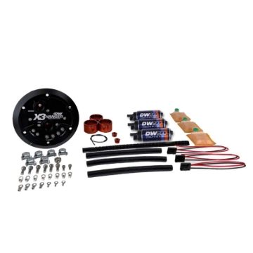 Picture of DeatschWerks X3 Series Fuel Pump Hanger w/ DW200 Fuel Pumps for 1999-04 Ford F-150 Lightning