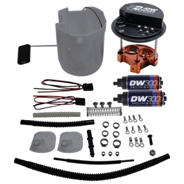 Picture of DeatschWerks 12-16 Scion FR-S/12-20 Subaru BRZ/17-20 Toyota 86 X2 Pump Module w/DW300