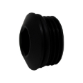 Picture of DeatschWerks 10AN ORB Male Plug Low Profile Internal Allen/Hex (Incl O-Ring) - Anodized Matte Black