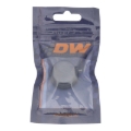 Picture of DeatschWerks 10AN ORB Male Plug Low Profile Internal Allen/Hex (Incl O-Ring) - Anodized Matte Black