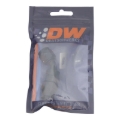 Picture of DeatschWerks 6AN Female Swivel 45-Degree Hose End PTFE (Incl 1 Olive Insert) - Anodized Matte Black