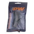 Picture of DeatschWerks 8AN Female Swivel 45-Degree Hose End PTFE (Incl 1 Olive Insert) - Anodized Matte Black