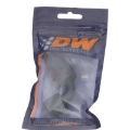 Picture of DeatschWerks 8AN Female Swivel 90-Degree Hose End PTFE (Incl 1 Olive Insert) - Anodized Matte Black