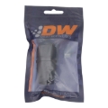 Picture of DeatschWerks 10AN Female Swivel Straight Hose End PTFE (Incl 1 Olive Insert) - Anodized Matte Black