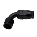 Picture of DeatschWerks 10AN Female Swivel 90-Degree Hose End PTFE (Incl Olive Insert) - Anodized Matte Black