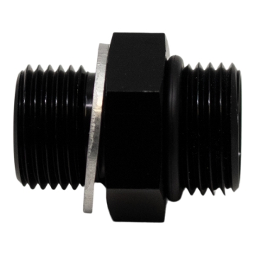 Picture of DeatschWerks 6AN ORB Male to M14 X 1.5 Metric Male (Incl O-Ring and Washer) - Anodized Matte Black