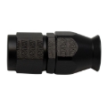 Picture of DeatschWerks 6AN Female Swivel Straight Hose End PTFE (Incl 1 Olive Insert) - Anodized Matte Black