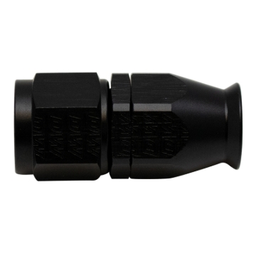 Picture of DeatschWerks 8AN Female Swivel Straight Hose End PTFE (Incl 1 Olive Insert) - Anodized Matte Black