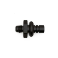 Picture of DeatschWerks 6AN Male Flare to 1/2in Ford Male EFI Quick Connect Adapter - Anodized Matte Black
