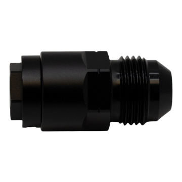 Picture of DeatschWerks 8AN Male Flare to 5/16in Female EFI Quick Connect Adapter - Anodized Matte Black