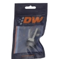 Picture of DeatschWerks 10AN ORB Male to 5/16in Male EFI Quick Connect Adapter - Anodized DW Titanium