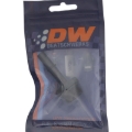 Picture of DeatschWerks 10AN ORB Male to 3/8in Male EFI Quick Connect Adapter - Anodized Matte Black