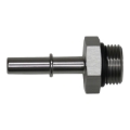 Picture of DeatschWerks 8AN ORB Male to 5/16in Male EFI Quick Connect Adapter - Anodized DW Titanium
