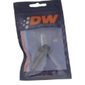 Picture of DeatschWerks 6AN ORB Male to 3/8in Male EFI Quick Connect Adapter - Anodized Matte Black
