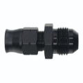 Picture of DeatschWerks 8AN Male Flare to 3/8in Hardline Compression Adapter - Anodized Matte Black