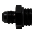 Picture of DeatschWerks 8AN ORB Male to 6AN Male Flare Adapter (Incl O-Ring) - Anodized Matte Black