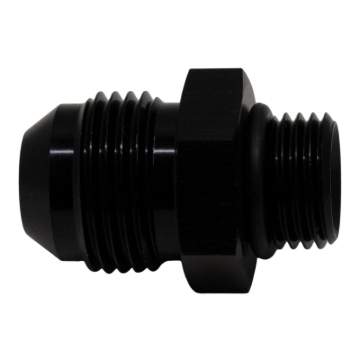 Picture of DeatschWerks 6AN ORB Male to 8AN Male Flare Adapter (Incl O-Ring) - Anodized Matte Black