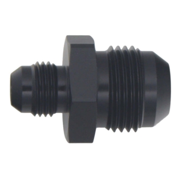 Picture of DeatschWerks 10AN Male Flare to 6AN Male Flare Reducer Straight - Anodized Matte Black