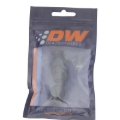 Picture of DeatschWerks 6 AN Female Flare Swivel 30-Degree Hose End PTFE - Anodized Matte Black
