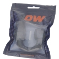 Picture of DeatschWerks 10AN Female Flare Swivel 180-Degree Hose End CPE - Anodized Matte Black