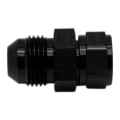 Picture of DeatschWerks 8AN Male Flare to Fuel Pump Outlet Barb Adapter - Anodized Matte Black
