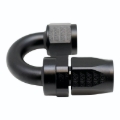 Picture of DeatschWerks 8AN Female Swivel 180-Degree Hose End CPE - Anodized Matte Black