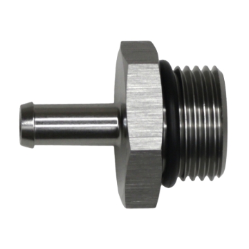 Picture of DeatschWerks 10AN ORB Male to 5/16in Male Barb Fitting - Anodized DW Titanium