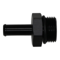 Picture of DeatschWerks 10AN ORB Male to 3/8in Male Barb Fitting - Anodized Matte Black