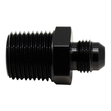 Picture of DeatschWerks 6AN Male Flare to 1/2in Male NPT Adapter - Anodized Matte Black