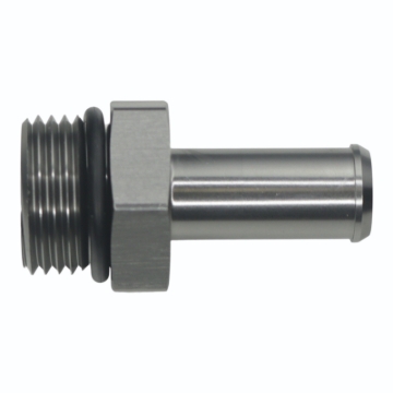 Picture of DeatschWerks 10AN ORB Male to 1/2in Male Barb Fitting - Anodized DW Titanium