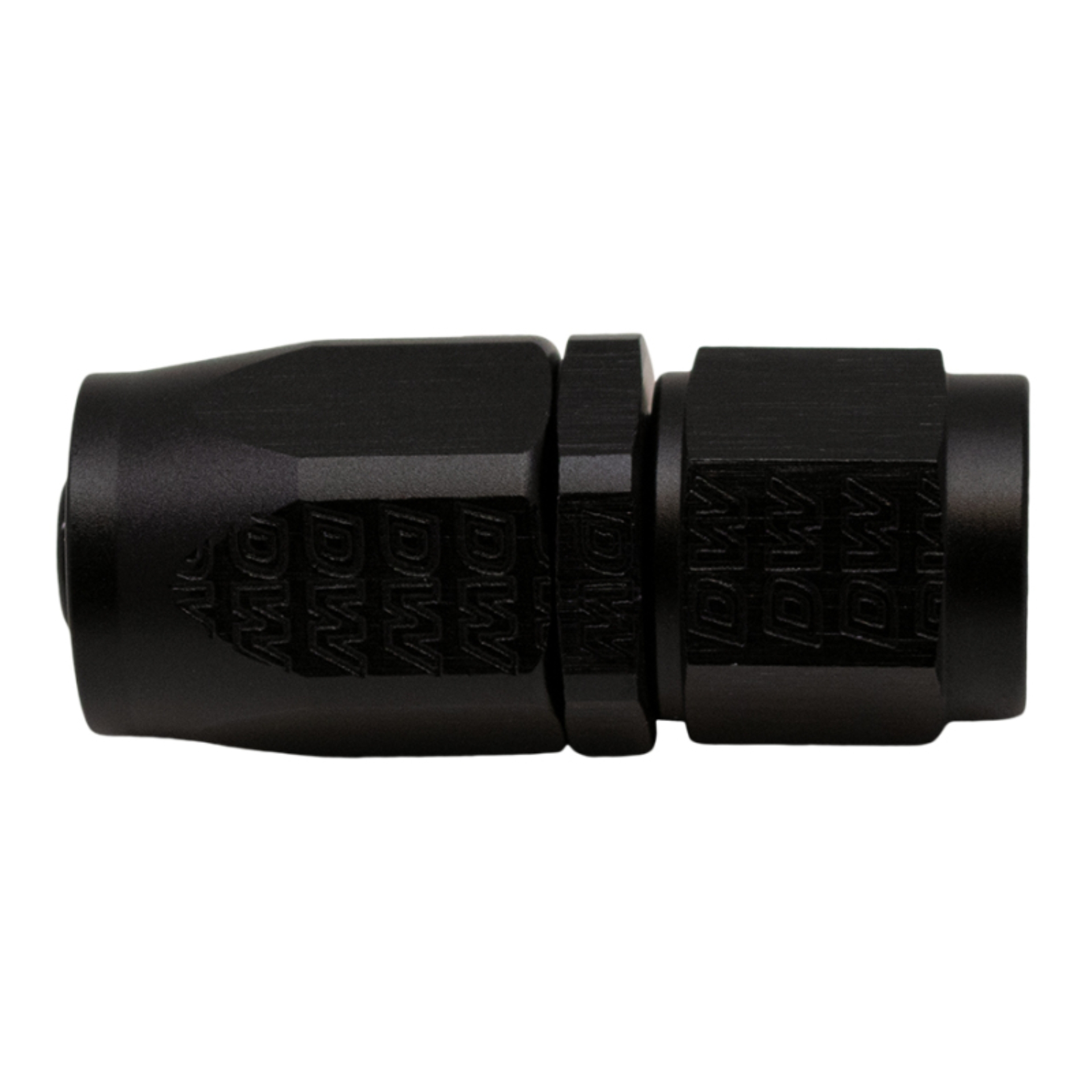 Picture of DeatschWerks 6AN Female Swivel Strait Hose End CPE - Anodized Matte Black