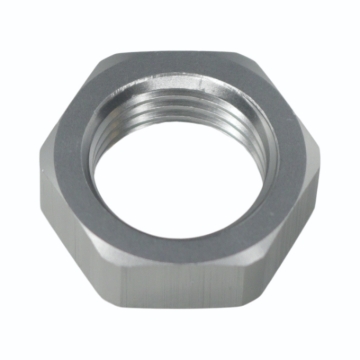 Picture of DeatschWerks 6AN Bulkhead Nut Smaller OD - Anodized DW Titanium