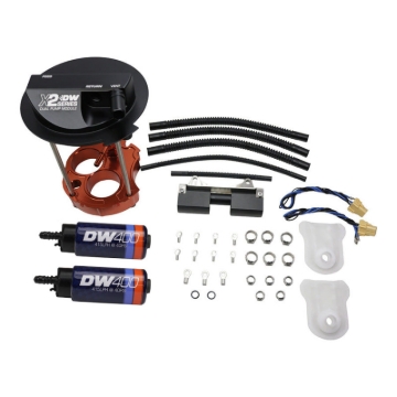 Picture of DeatschWerks 16-19 Cadillac CTS-V / 16-22 Camaro SS X2 Series Fuel Pump Module With Dual DW400 Pumps