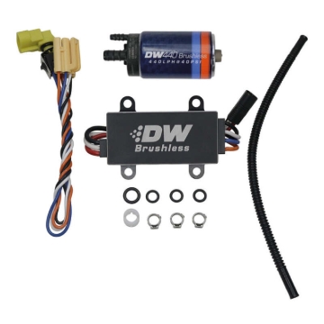 Picture of DeatschWerks DW440 440lph Brushless Fuel Pump w/+C102 Controller w/ Install Kit 14-19 Chevy Corvette