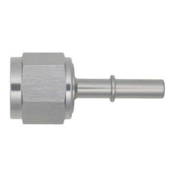 Picture of DeatschWerks 10AN Female Flare Swivel to 5/16in Male EFI Quick Disconnect - Anodized DW Titanium