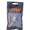 Picture of DeatschWerks 10AN Female Flare Swivel to 5/16in Male EFI Quick Disconnect - Anodized DW Titanium