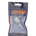 Picture of DeatschWerks 10AN Female Flare Swivel to 3/8in Male EFI Quick Disconnect - Anodized DW Titanium