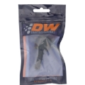 Picture of DeatschWerks 10AN Female Flare Swivel to 3/8in Male EFI Quick Disconnect - Anodized Matte Black