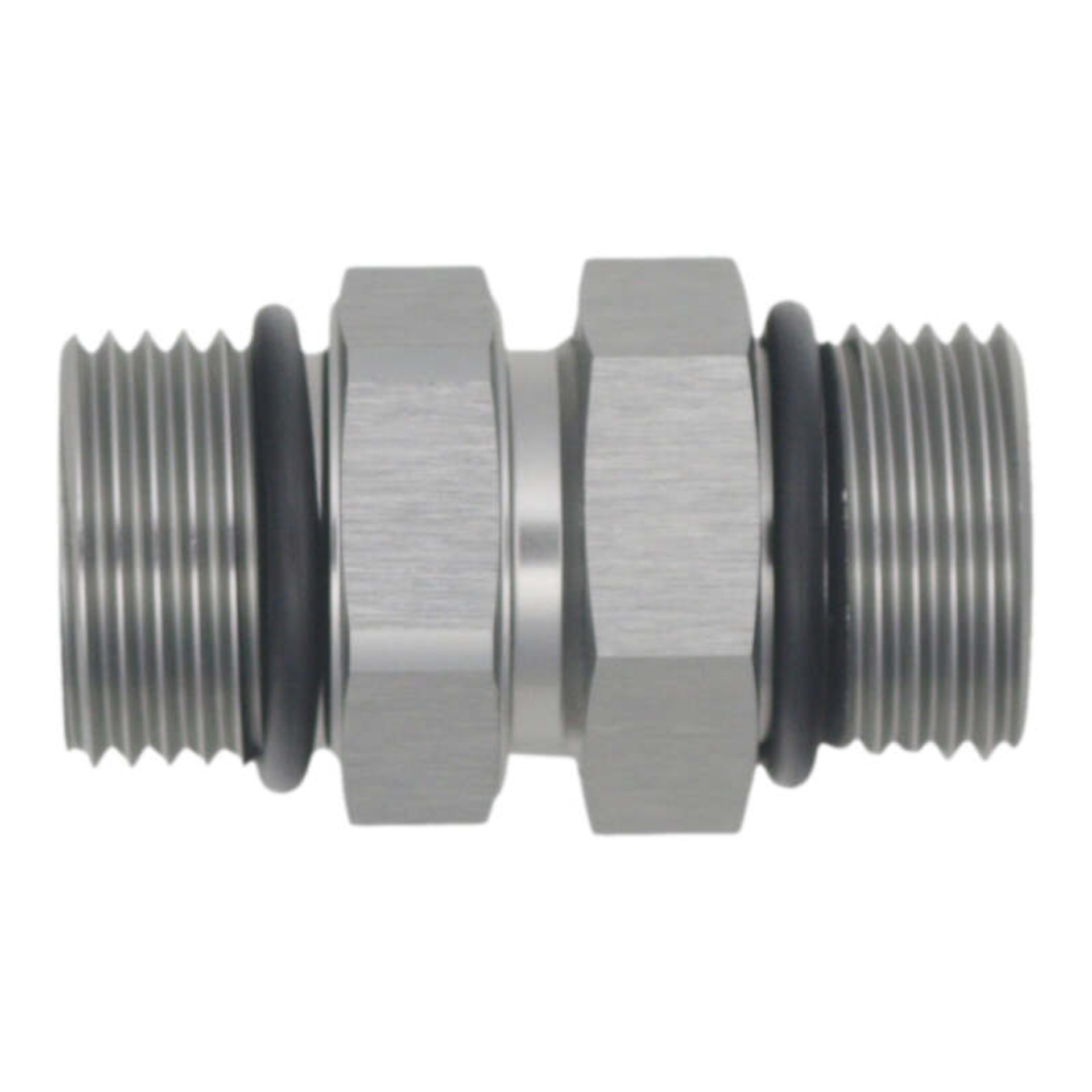 Picture of DeatschWerks 10AN ORB Male to 10AN ORB Male Swivel Adapter - Anodized DW Titanium