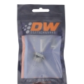 Picture of DeatschWerks 8AN ORB Male Plug Fitting with 1/8in NPT Gauge Port - Anodized DW Titanium